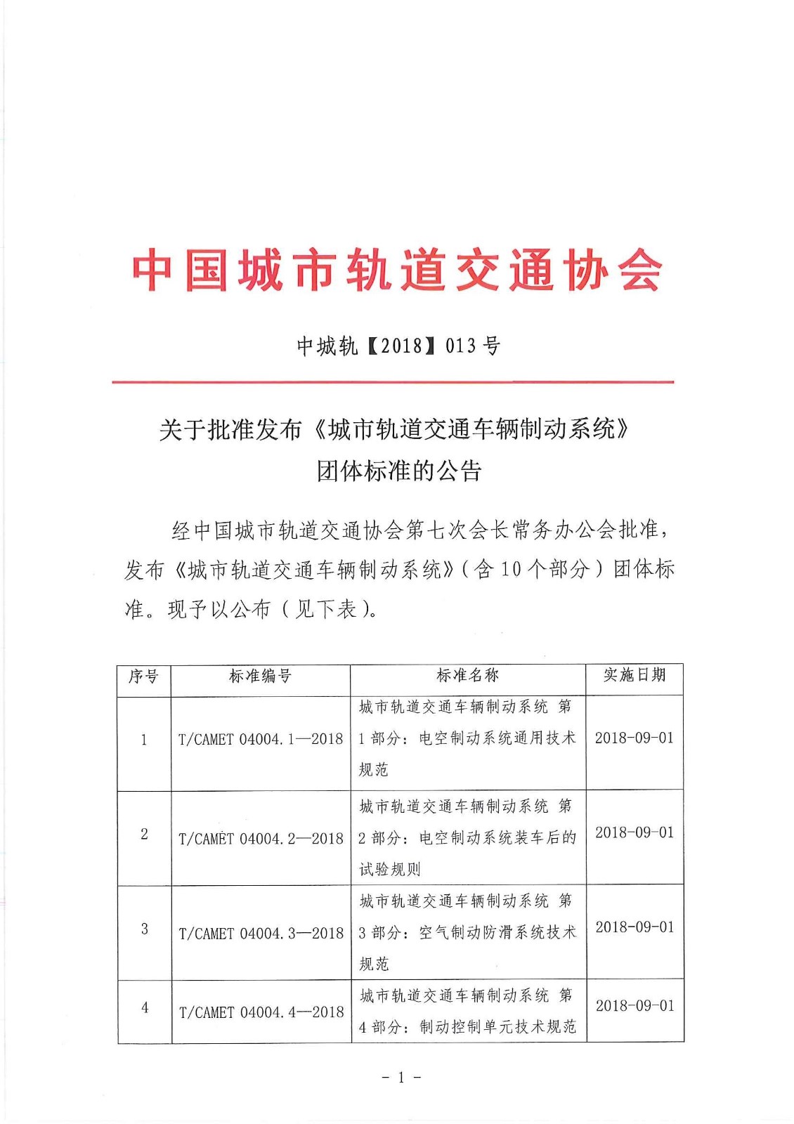 关于批准发布《城市轨道交通车辆制动系统》(含10个部分)团体标准的公告_页面_1.jpg