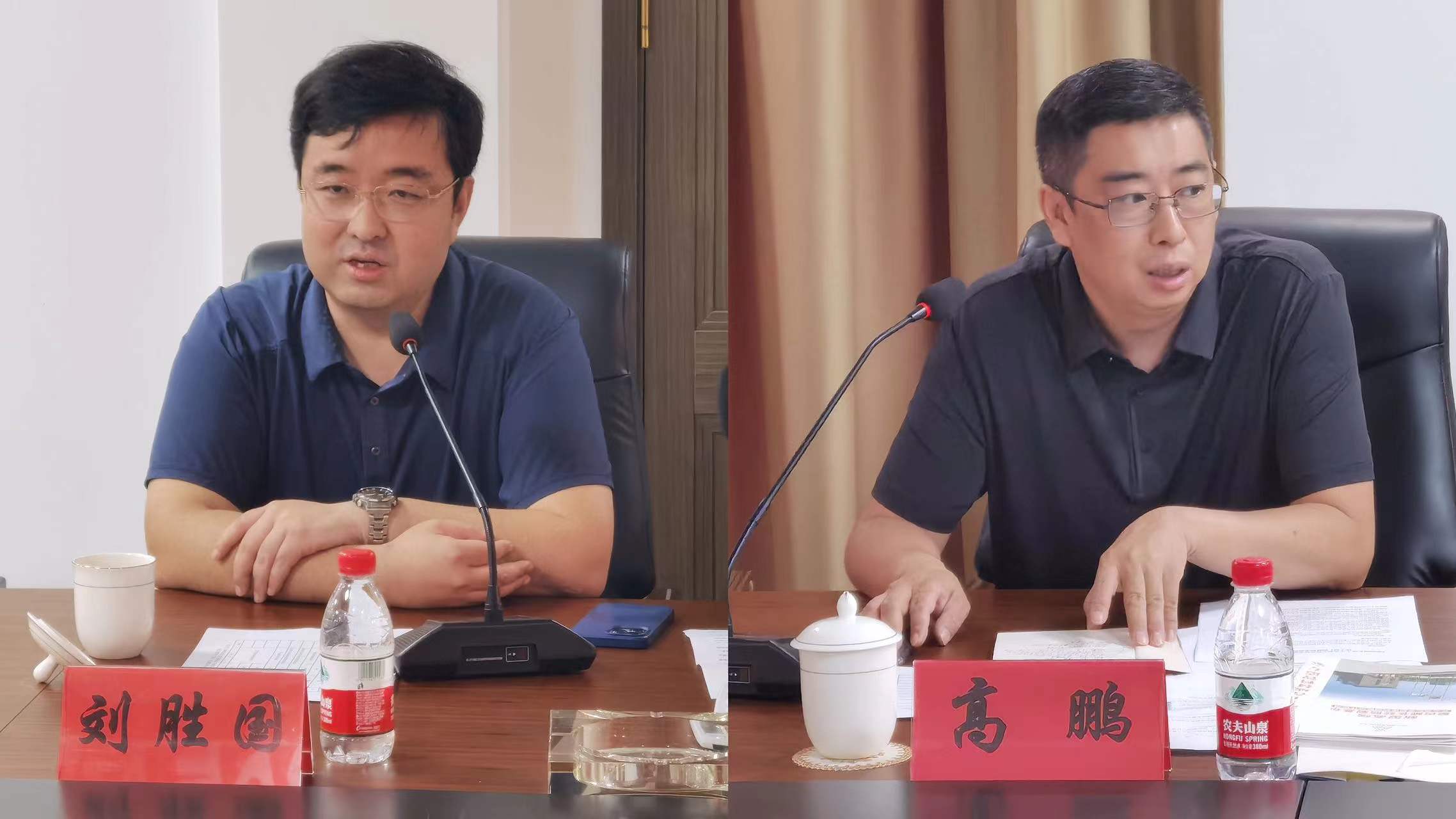 德州京津冀协同发展产业合作区党工委书记,管委会主任刘胜国和中国