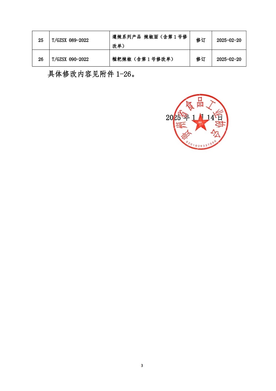 1 省食协文件（2025年2号）关于发布团标修改单的公告（附件1兴仁牛肉粉)_扫描件_3.jpg